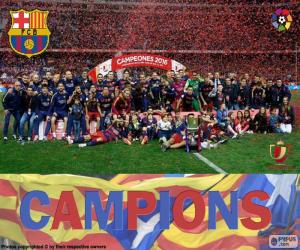 пазл ФК Барселона, Копа дель Рей 2015-2016